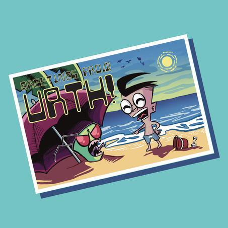 Zim Post Card