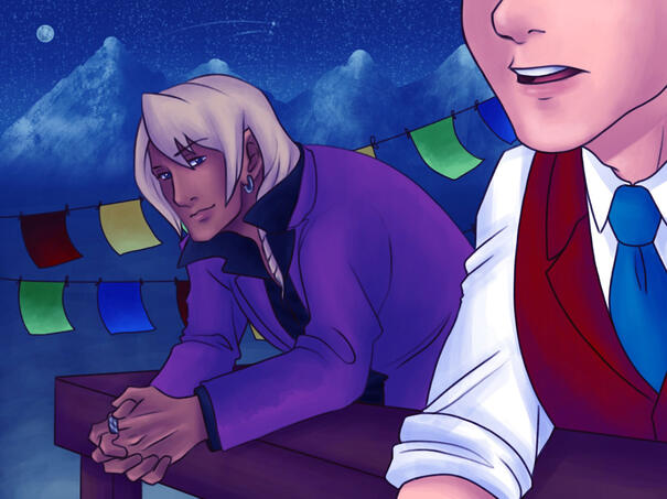 To Gaze at a Sun God